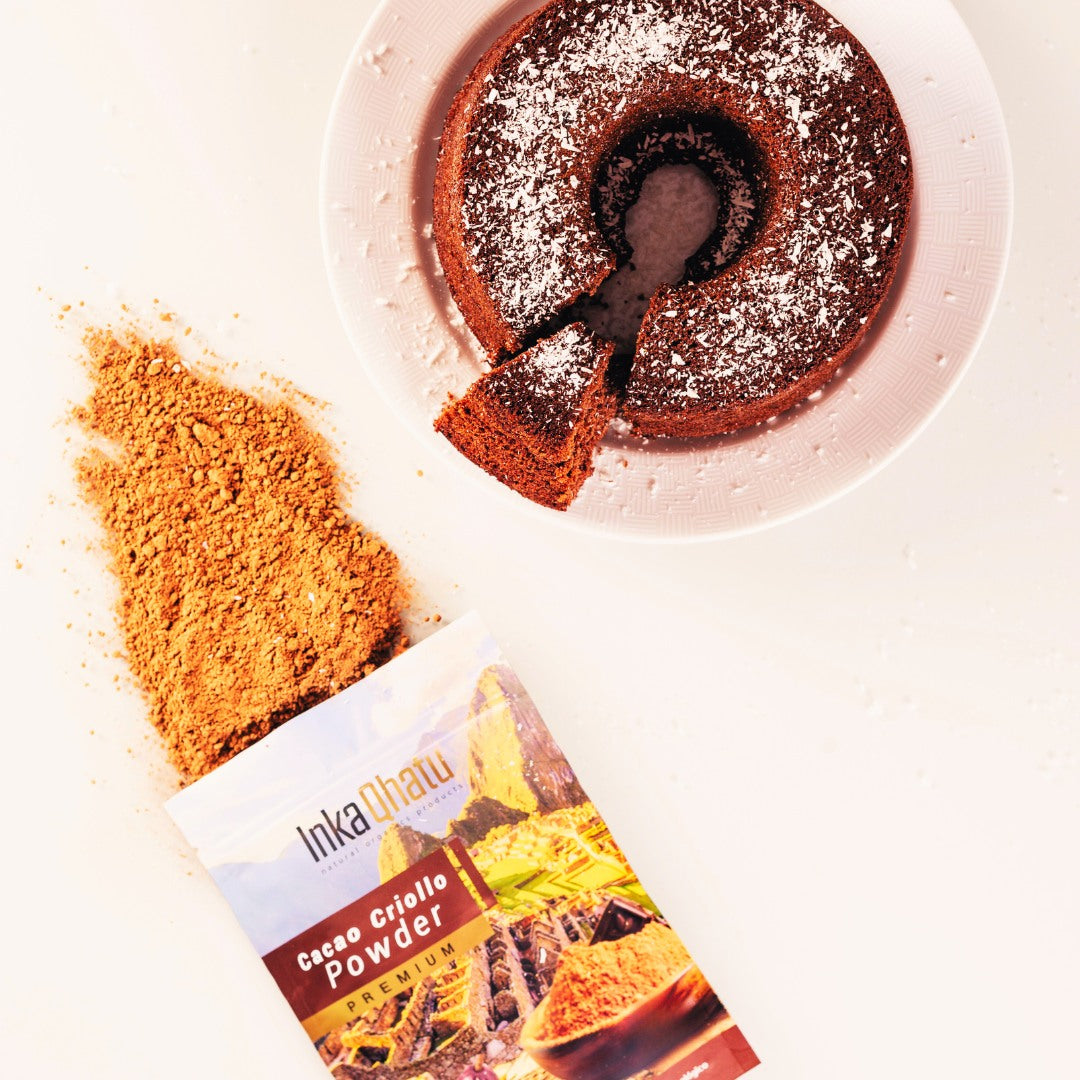 Bolo de Cacau Crioulo Inka Qhatu