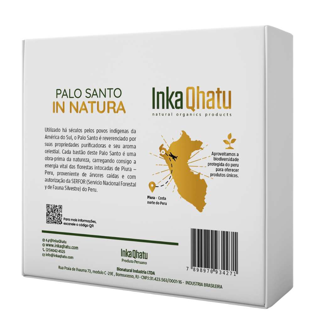 Palo Santo In Natura | 10 unidades | 80g