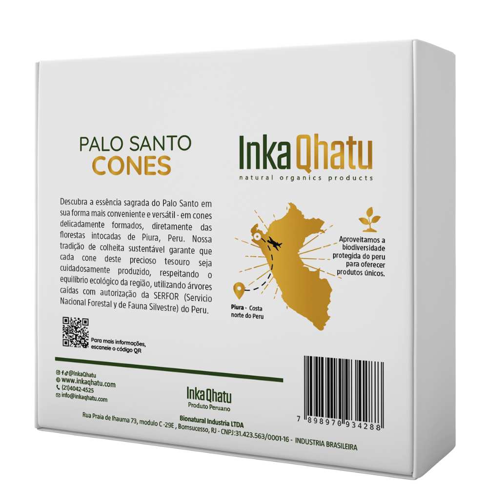 Palo Santo Cones | 12 unidades | Feito à mão