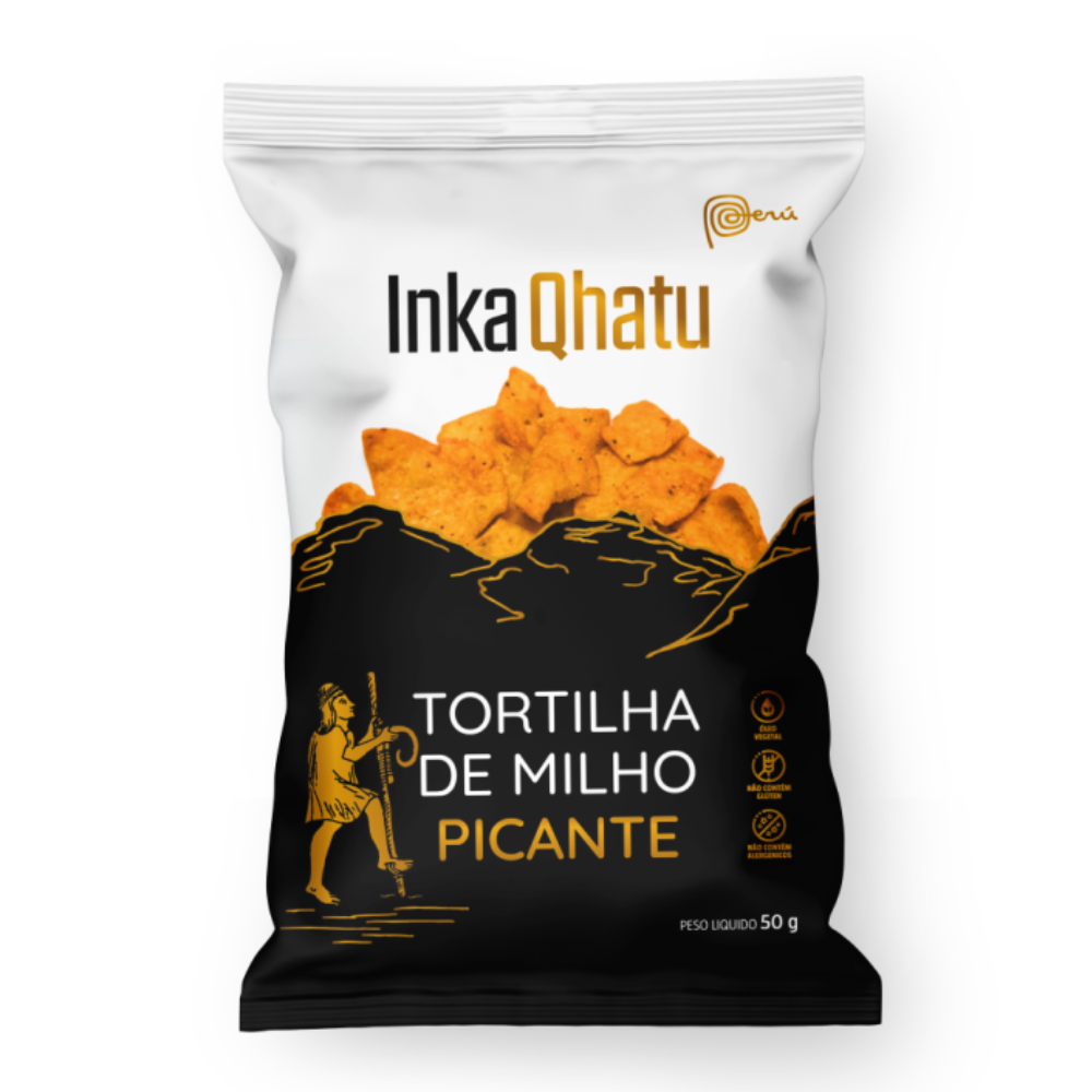 Chips de Tortilha de Milho Picante | 50g