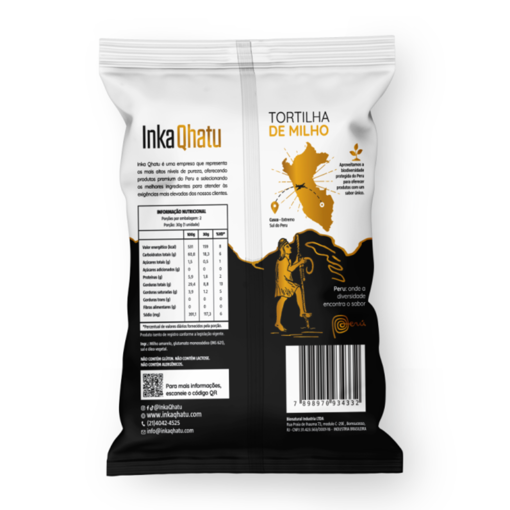 Chips de Tortilha de Milho | 50g