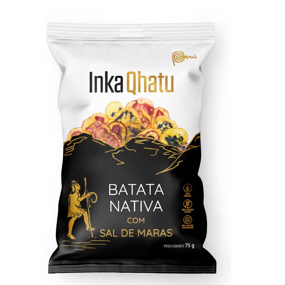Chips de Batata Nativa com Sal de Maras | 50g