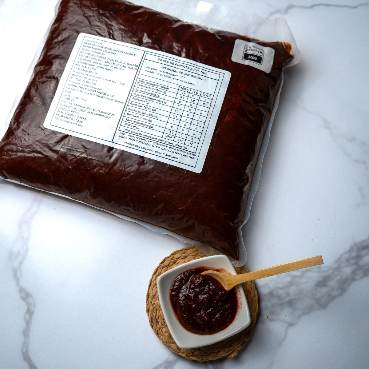 Pasta de Ají Panca - Picante - 2 litros