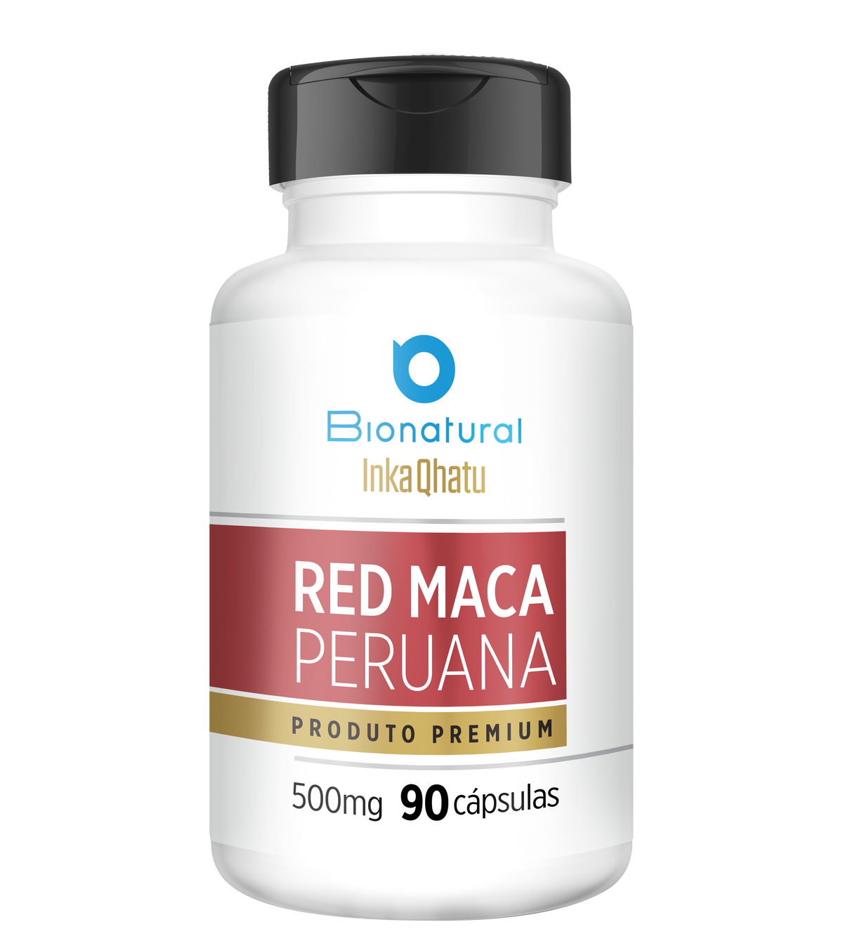 Red Maca Peruana em Cápsula 100% Pura | 500mg | 90 Cápsulas | Premium