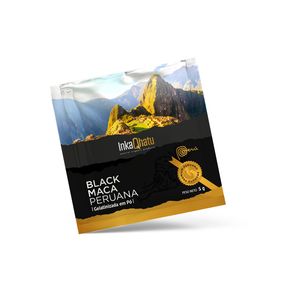 Black Maca Peruana Gelatinizada em Pó 100% Pura | 75g | 15 Sachês | Premium | Direto dos Andes