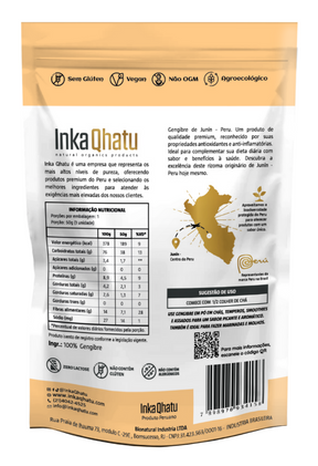 Gengibre Peruano em Pó | 80g | Premium