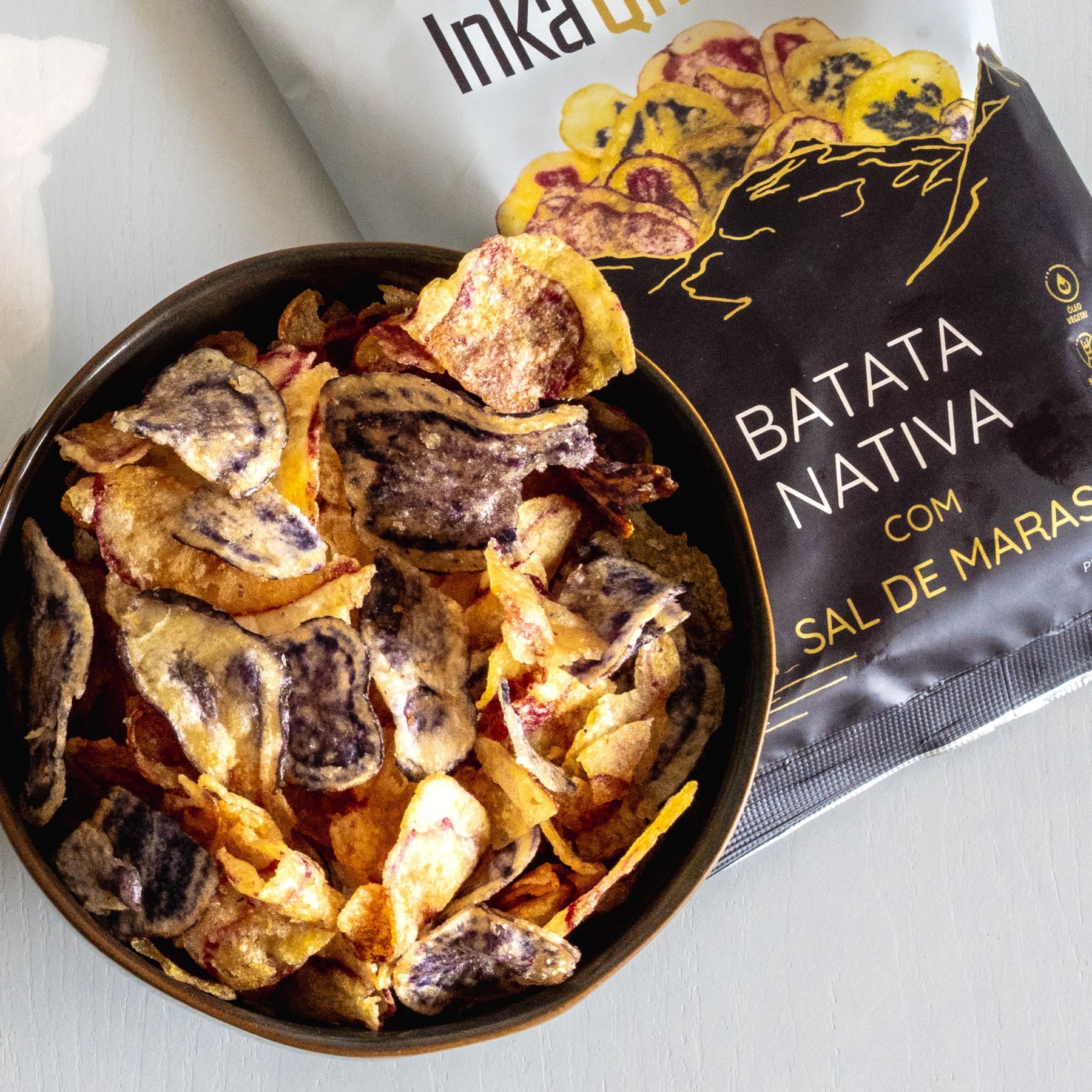 Chips de Batata Nativa com Sal de Maras | 50g