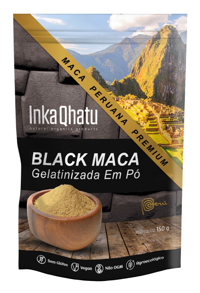 Polvo de maca negra 100% pura | 150 gramos | Prima | Directamente desde los Andes