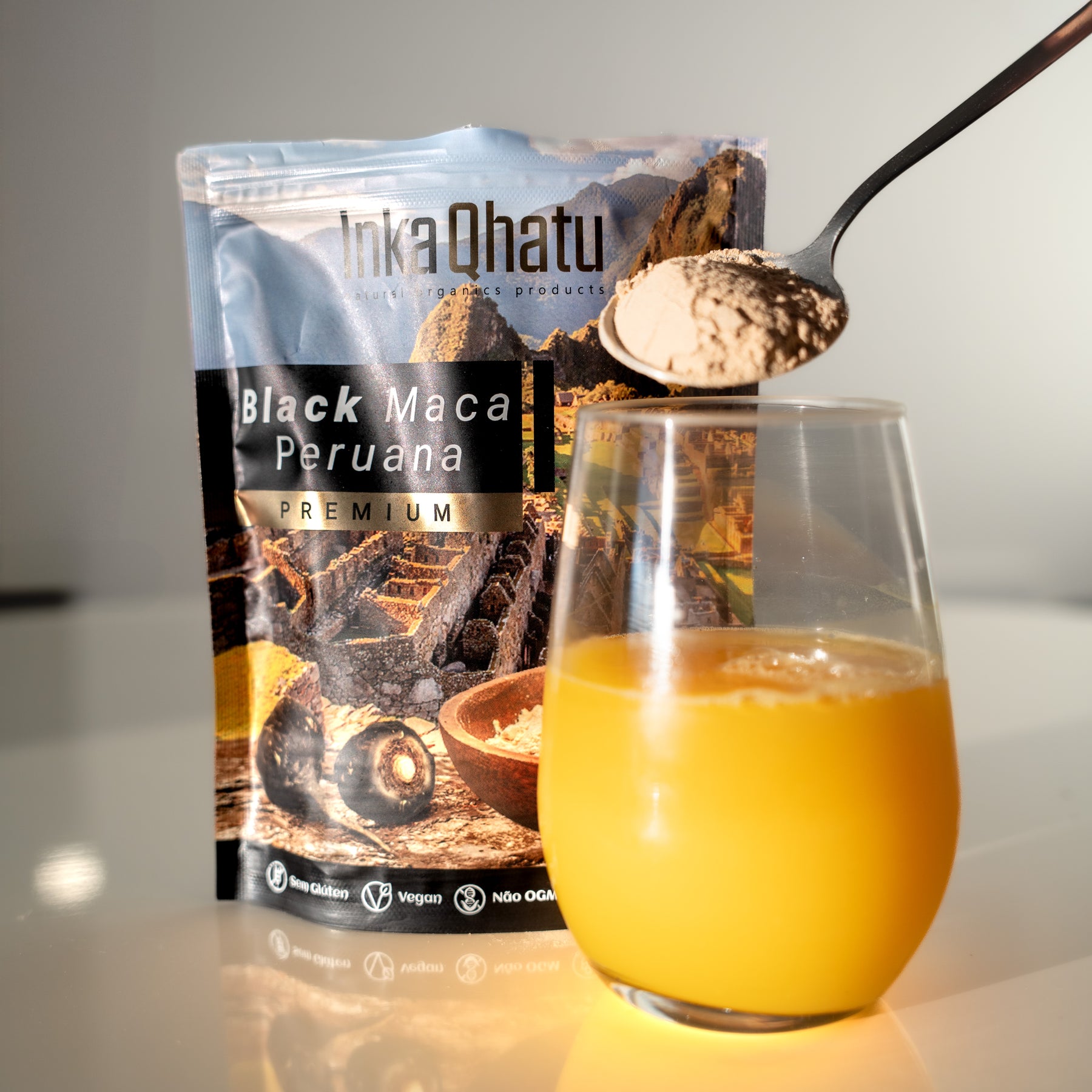 Black Maca Peruana em Pó 100% Pura | 150g | Premium | Direto dos Andes