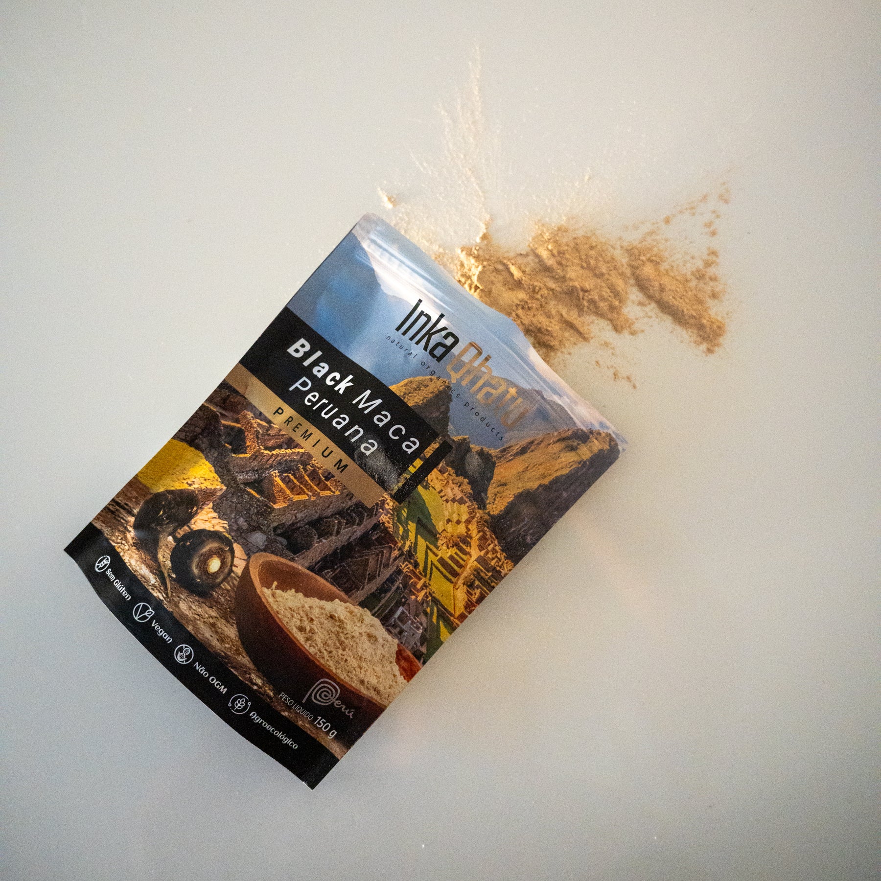 Black Maca Peruana em Pó 100% Pura | 150g | Premium | Direto dos Andes