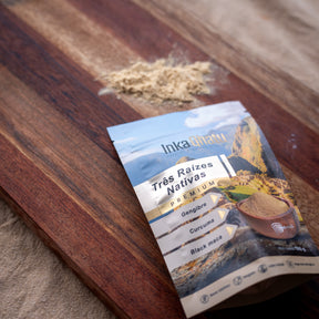 Três Raízes Nativas | Gengibre | Curcuma | Black Maca Peruana | 100g | Premium