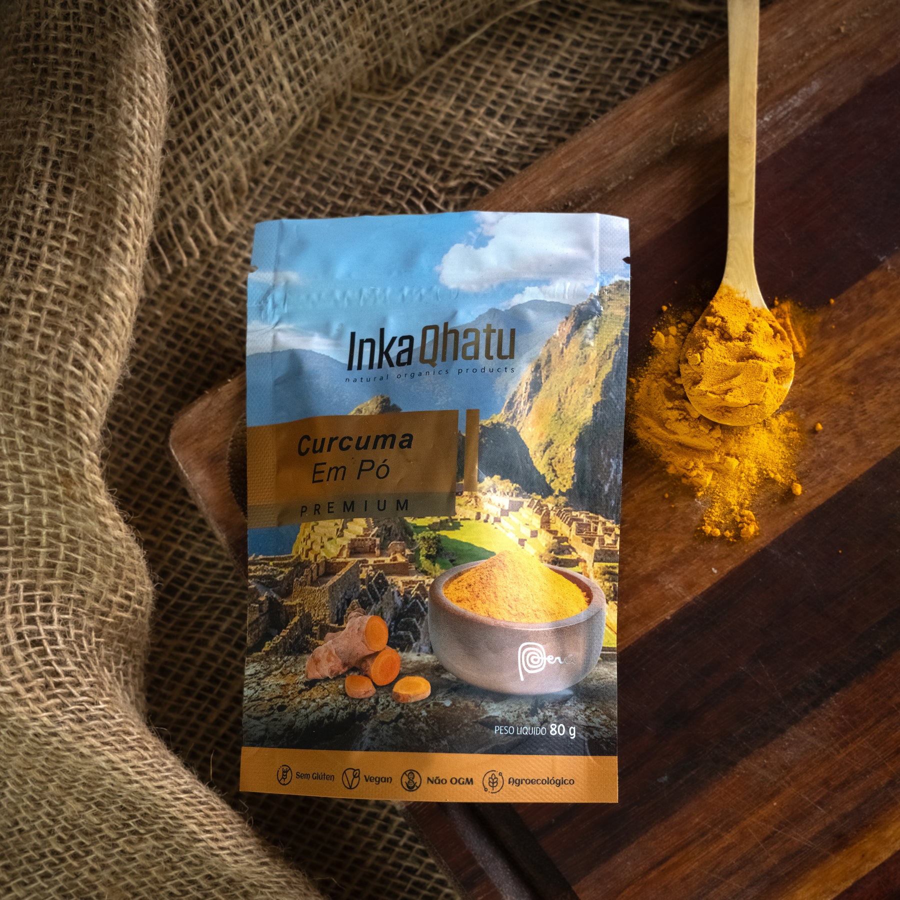 Cúrcuma peruana en polvo | 80 gramos | De primera calidad