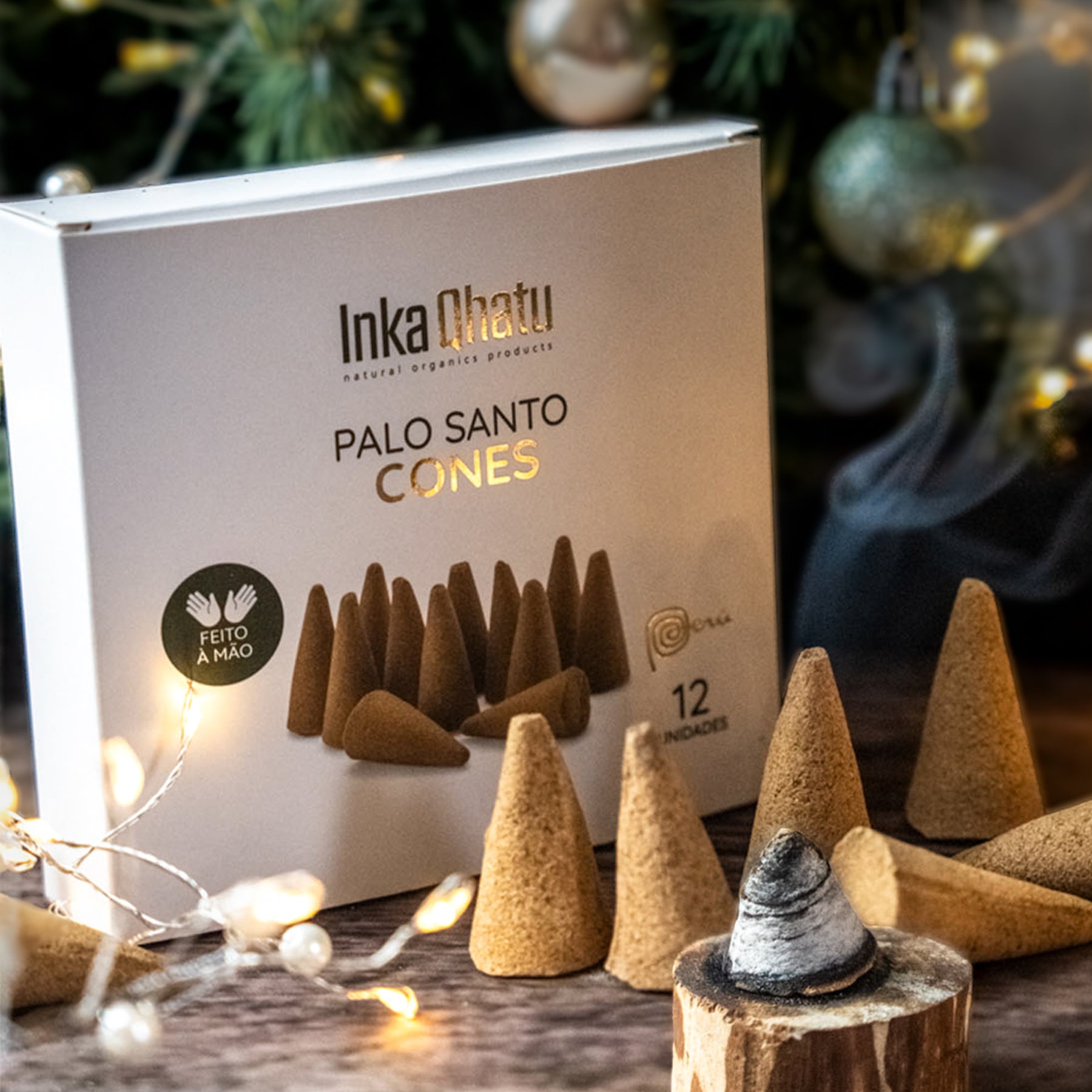 Palo Santo Cones | 12 unidades | Feito à mão