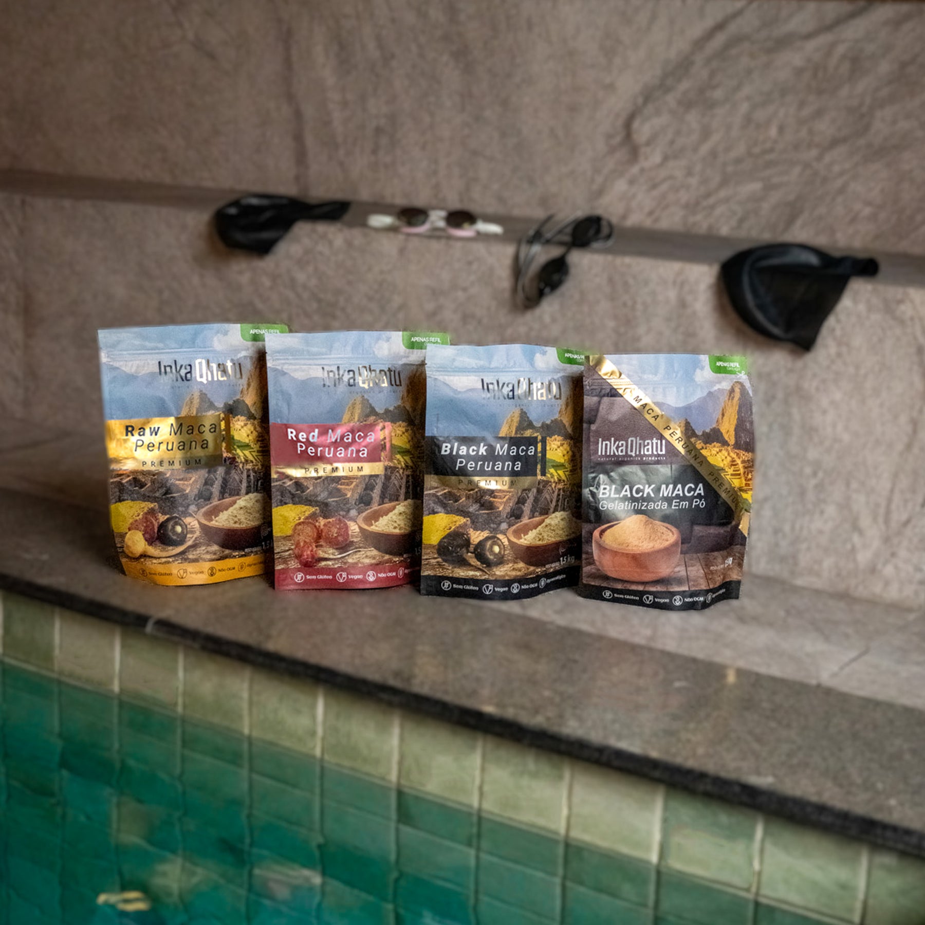 Polvo de maca negra peruana 100% pura | 1,5 kilos | Prima | Directamente desde los Andes