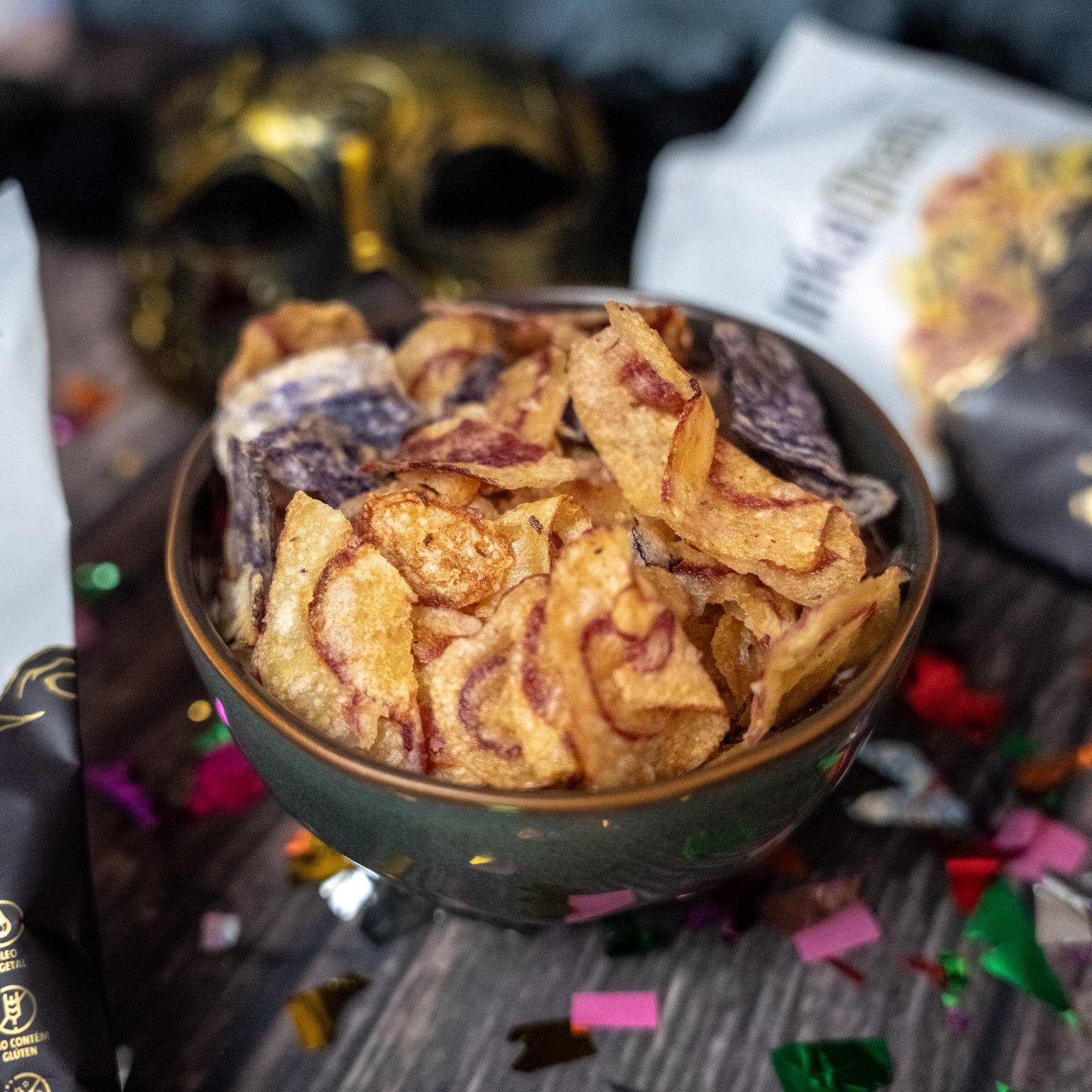 Chips de Batata Nativa com Sal de Maras | 50g