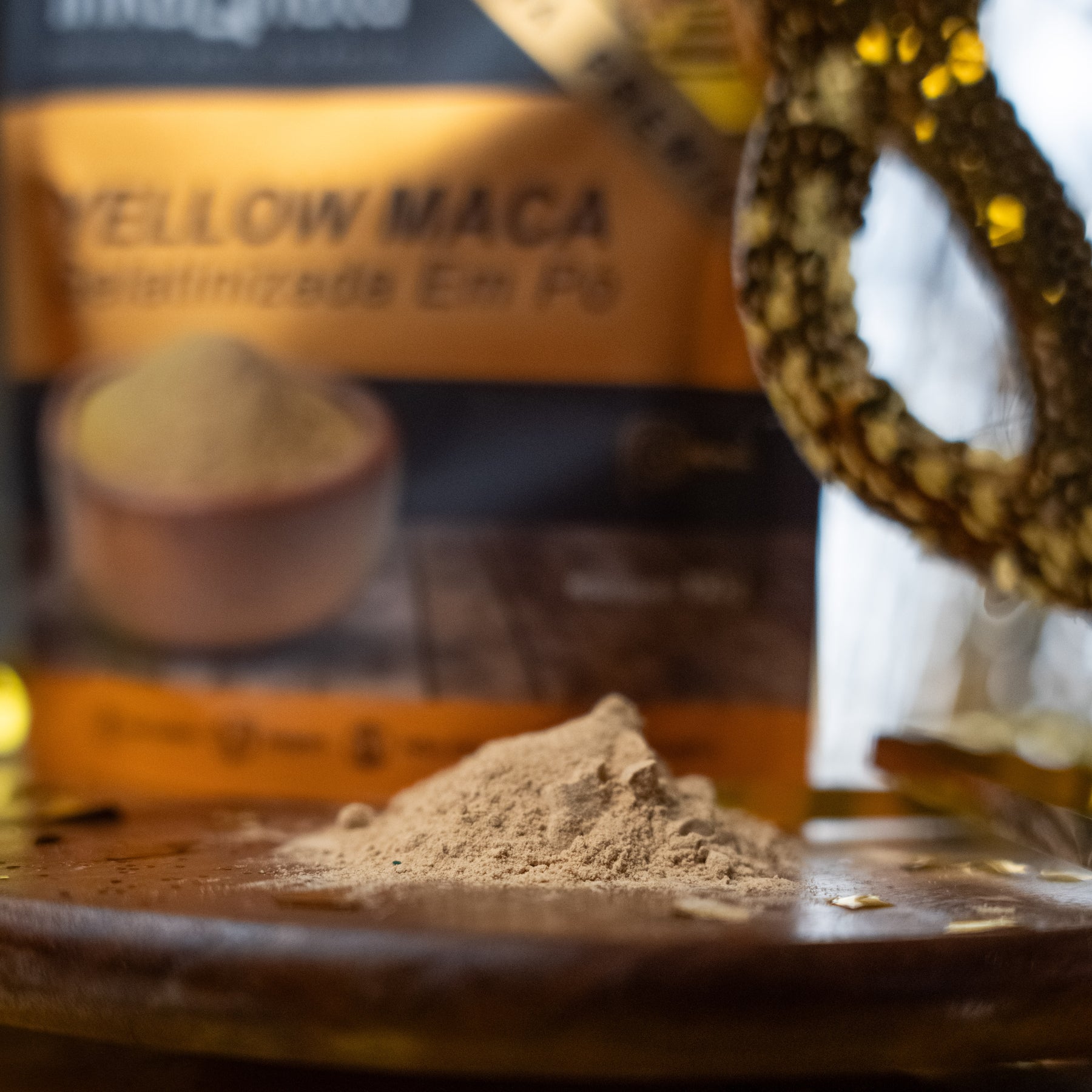 Polvo de maca roja peruana 100% pura | 150 gramos | Prima | Directamente desde los Andes