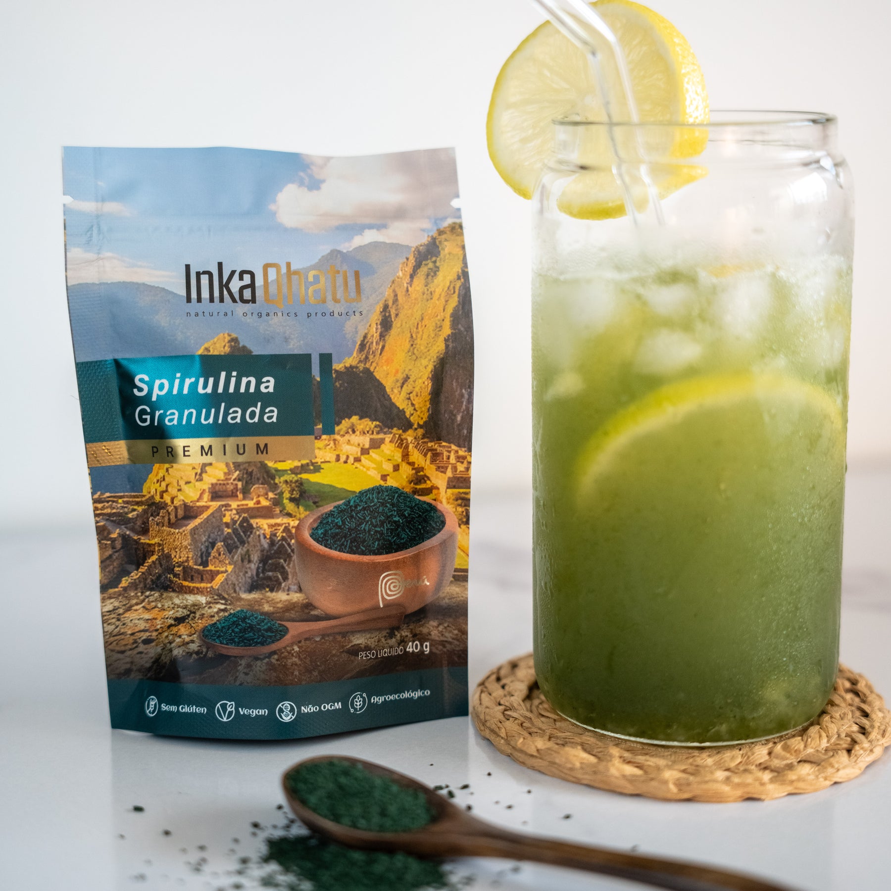 Spirulina Granulada | 40g | Premium