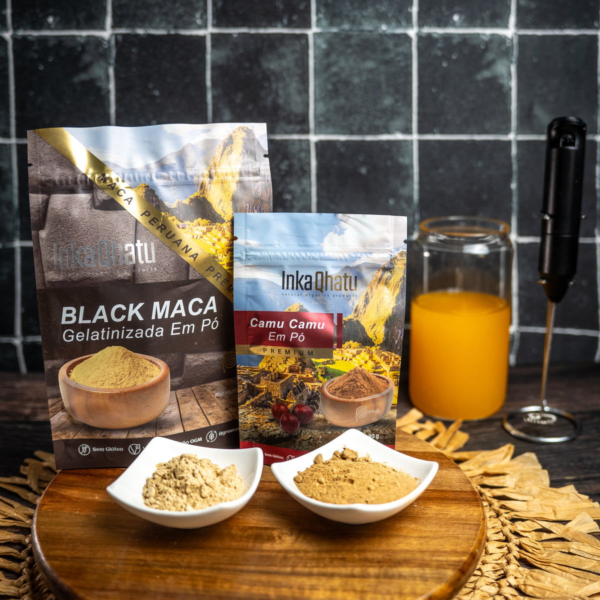 Black Maca Gelatinizada 150g + Camu Camu em Pó 80g | Pack Premium
