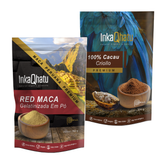 Red Maca Gelatinizada 150g + 100% Cacau em Pó 200g