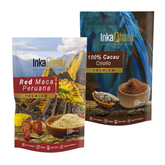 Red Maca Tradicional 150g + 100% Cacau em Pó 200g