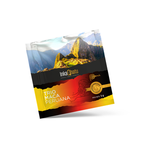 Trio Maca Peruana em Pó 100% Pura | 75g | 15 Sachês | Premium | Direto dos Andes