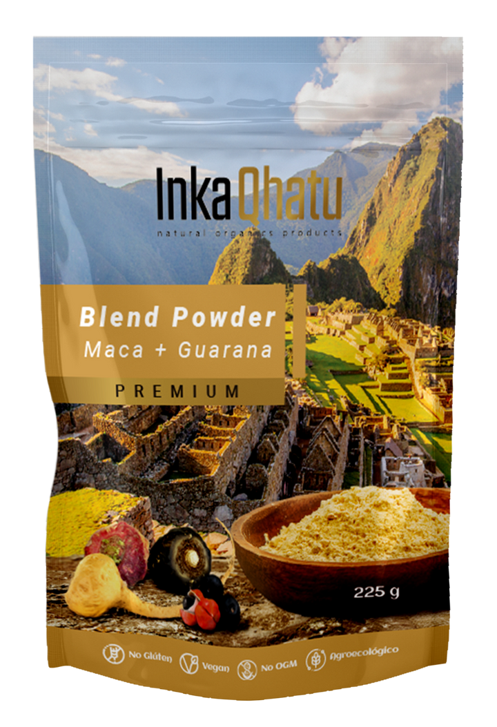 Mezcla de Polvo de Maca + Guaraná 100% Puro en Polvo | 225 gramos | De primera calidad