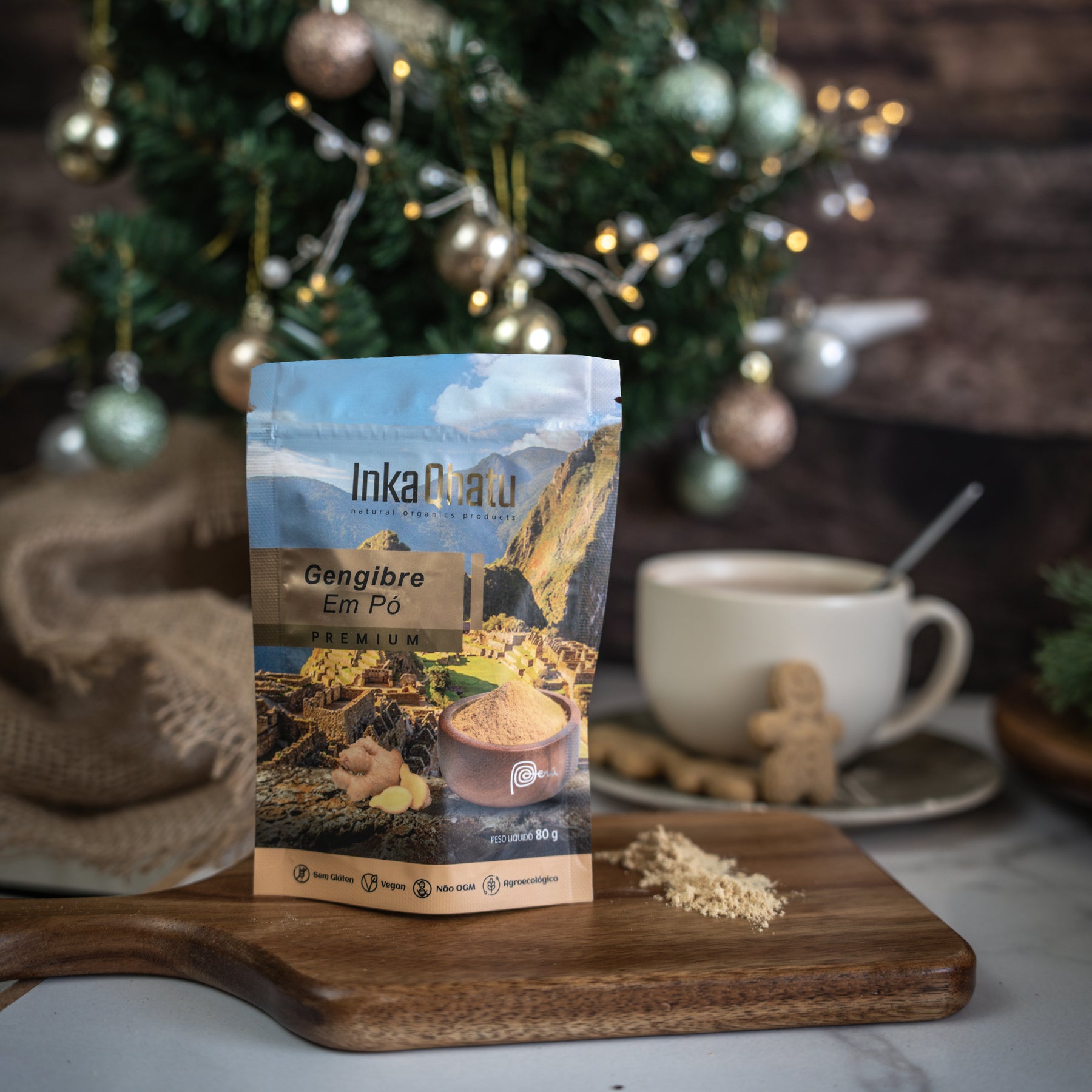 Gengibre Peruano em Pó | 80g | Premium
