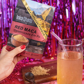 Red Maca Peruana Gelatinizada em Pó 100% Pura | 150g | Premium | Direto dos Andes