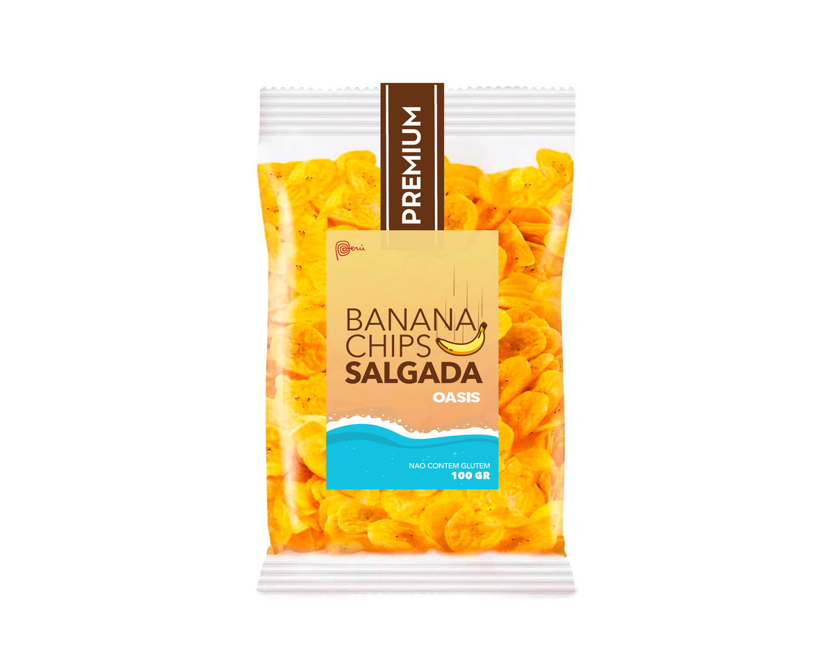 Bananas Chips SALGADA 100g