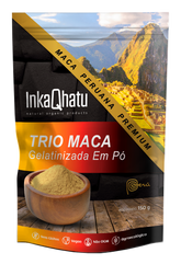 Trio Maca Peruana Gelatinizada em Pó 100% Pura | 150g | Blend Preta, Vermelha e Amarela